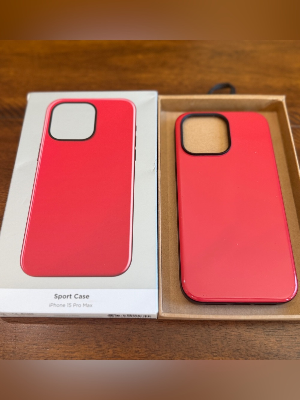 Nomad Red Sport Case for iPhone 15 Pro Max